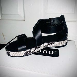 Faux Snake Skin Sandals size 6.5